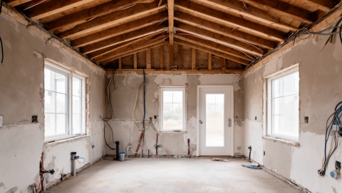 Etapy wykończenia domu w stanie surowym